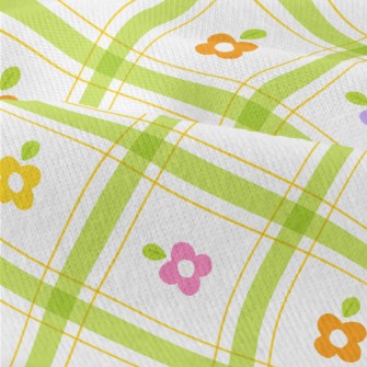 Staggered Lattice Flowers Modern Jersey