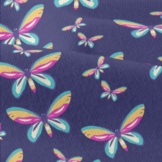 Rainbow Hues Butterfly Modern Jersey