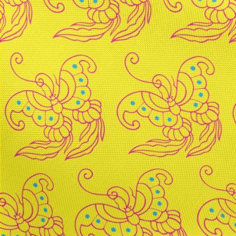 Ancient Butterflies Pongee