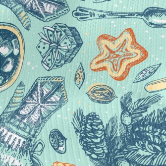 Warm Gloves Gift Stretch Jersey