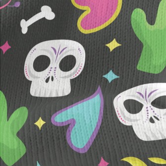 Cactus Skull Bones Stretch Jersey
