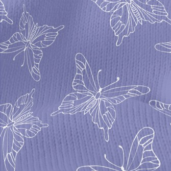 Temperamental Empty Butterfly Stretch Jersey