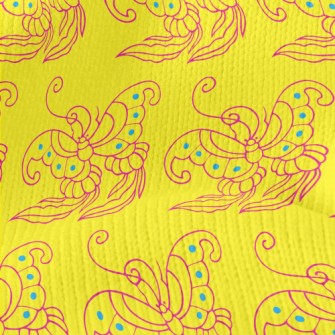 Ancient Butterflies Stretch Jersey