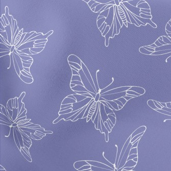 Temperamental Empty Butterfly Lightweight Cotton Poplin