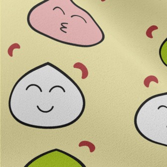 Cute Three-color Mochi Chiffon