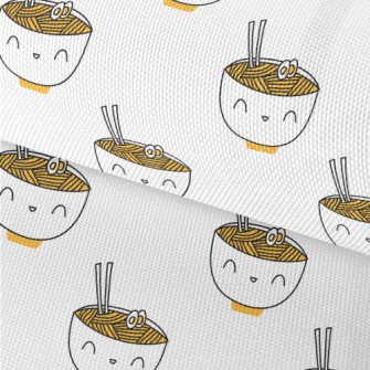 Smiley Korean Ramen Waterproof Oxford