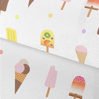 Colorful Summer Ice Cream Waterproof Oxford