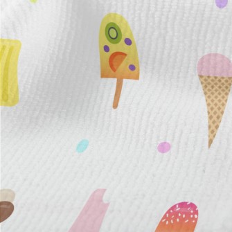 Colorful Summer Ice Cream Terry