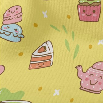 Cute Colorful Afternoon Tea Terry