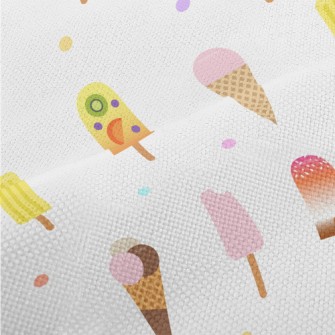 Colorful Summer Ice Cream Performance Linen