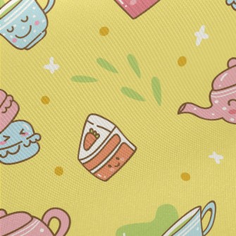 Cute Colorful Afternoon Tea Twill