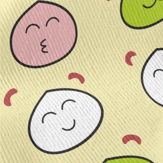 Cute Three-color Mochi Standard Corduroy