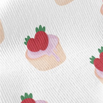 Strawberry Cupcake Standard Corduroy