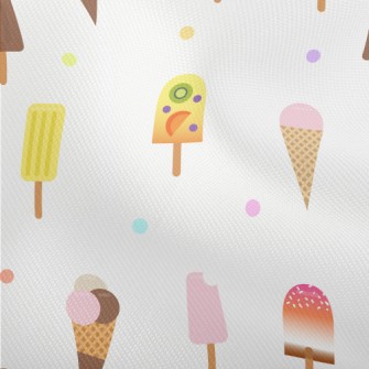 Colorful Summer Ice Cream Dobby