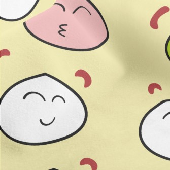 Cute Three-color Mochi Micro Fleece