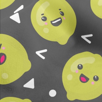 Smiling Lemon Micro Fleece