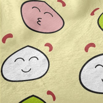 Cute Three-color Mochi Minky