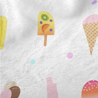 Colorful Summer Ice Cream Minky