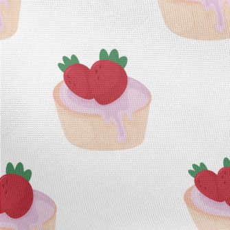 Strawberry Cupcake Pongee