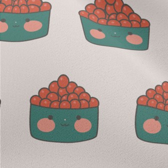 Cute Salmon Roe Sushi Chiffon