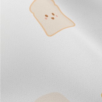 Smiley Toast With Poached Eggs Chiffon