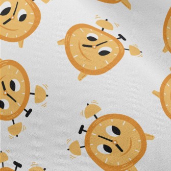 Cartoon Expression Alarm Clock Chiffon
