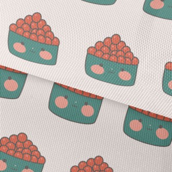 Cute Salmon Roe Sushi Waterproof Oxford