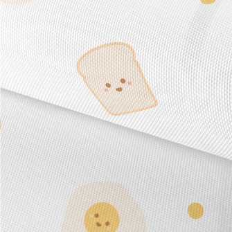 Smiley Toast With Poached Eggs Waterproof Oxford