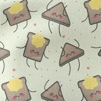 Happy Toast Waterproof Canvas