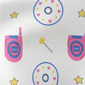 Y2K Cell Phones And CDs Waterproof Canvas