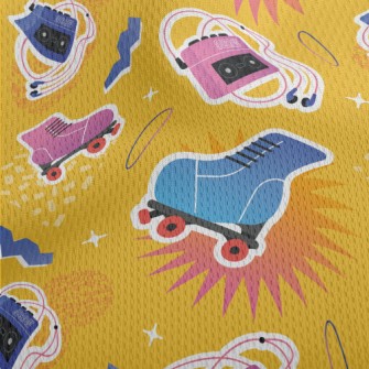 Xiaozhi Culture Illustration Athletic Mesh Flat Back