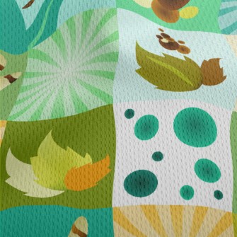 Dragonfly And Plants Athletic Mesh Flat Back