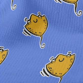 Hand Drawn Happy Stingray Terry