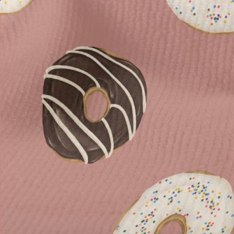 Hand Drawn Chocolate Donut Terry