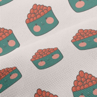 Cute Salmon Roe Sushi Performance Linen