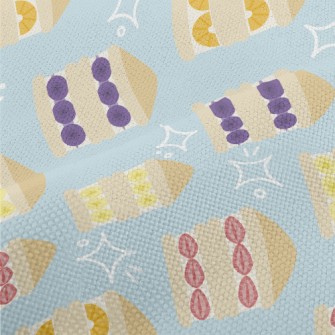 Cartoon Fruit Sandwich Performance Linen
