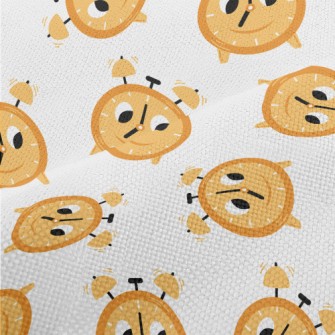 Cartoon Expression Alarm Clock Performance Linen