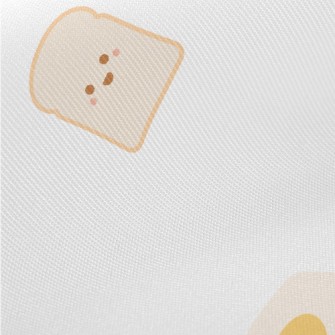 Smiley Toast With Poached Eggs Twill
