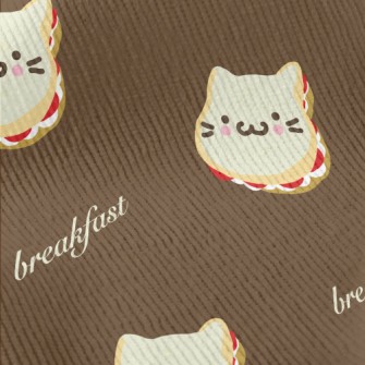 Cat Shaped Toast Standard Corduroy