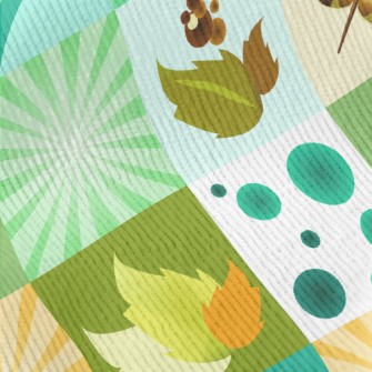 Dragonfly And Plants Standard Corduroy