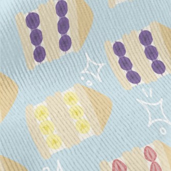 Cartoon Fruit Sandwich Standard Corduroy