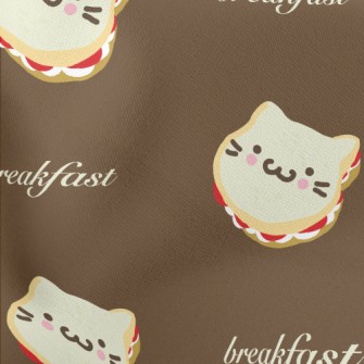 Cat Shaped Toast Stretch Ponte