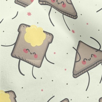 Happy Toast Micro Fleece