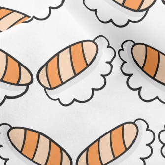 Japanese Shrimp Sushi Micro Fleece