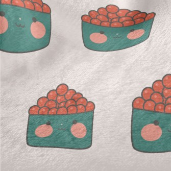 Cute Salmon Roe Sushi Minky