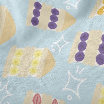 Cartoon Fruit Sandwich Minky