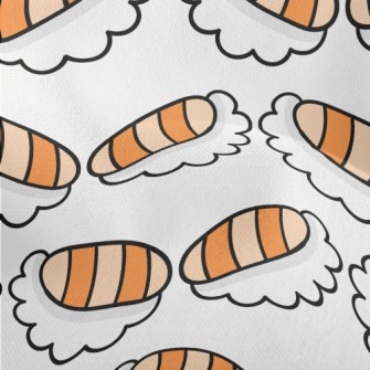 Japanese Shrimp Sushi Lightweight Performance Linen