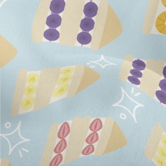 Cartoon Fruit Sandwich Lightweight Performance Linen