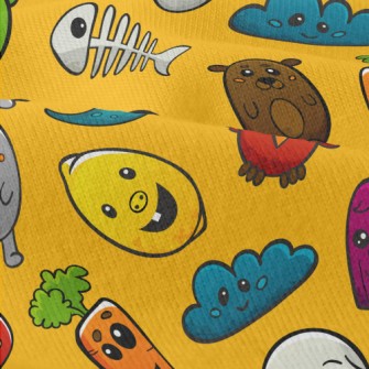 Cartoon Monster Doodle Modern Jersey