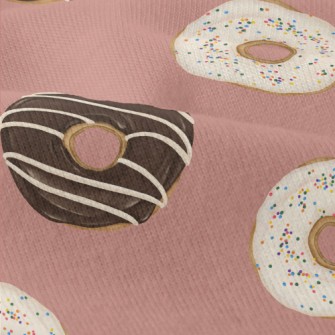 Hand Drawn Chocolate Donut Modern Jersey
